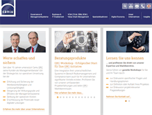 Tablet Screenshot of caniu-grc.de